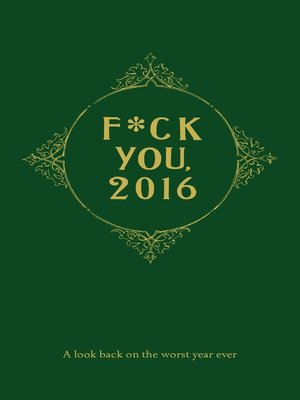 cover image of Fuck You, 2016